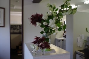 紅白の鮮やかなコントラスト